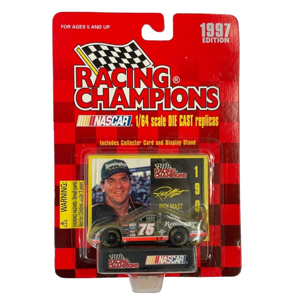 Rick Mast #75‎ Racing Champions 1997 Edition 1:64 Die Cast Remington Camo Paint